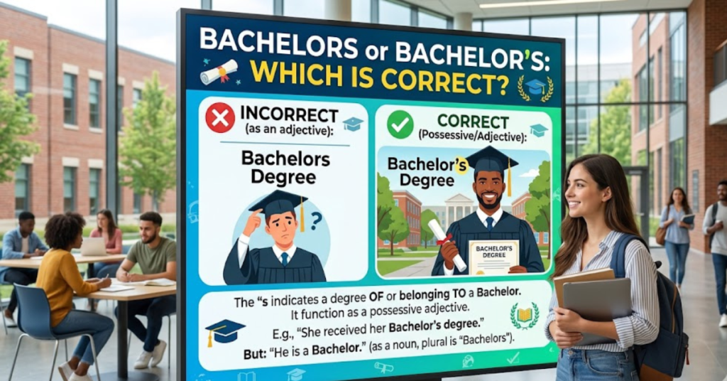 Bachelors or Bachelor’s: Which Is Correct?