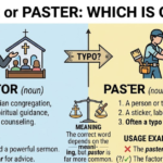 Pastor or Paster: Which Is Correct?