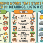 Words That Start With H Meanings, Lists & Examples