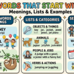 Words That Start With J Meanings, Lists & Examples