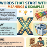 Words That Start With X: Meanings & Easy List