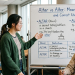 Altar vs Alter Meaning, Difference, and Correct Usage