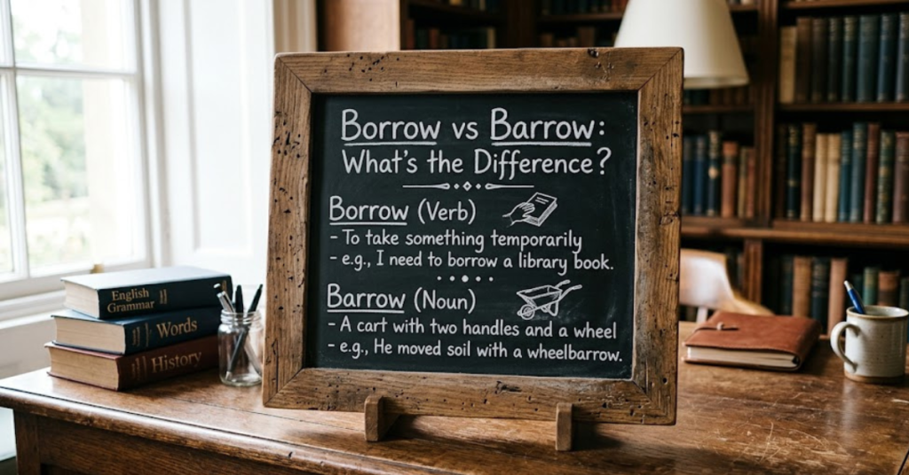 Borrow vs Barrow What’s the Difference