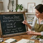 Decore or Decor: Which Spelling Is Correct?