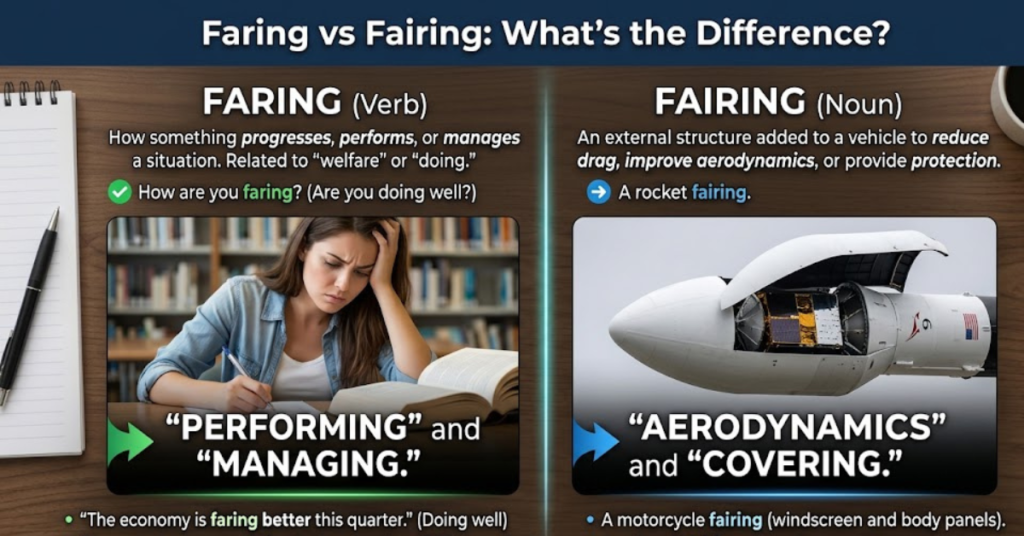 Faring vs Fairing: What’s the Difference?