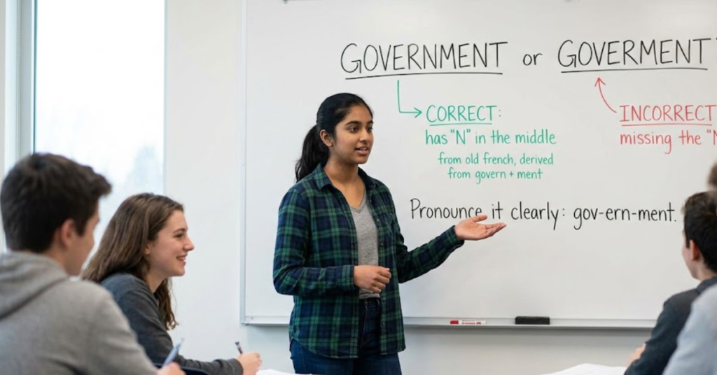 Goverment or Government Correct Spelling Explained