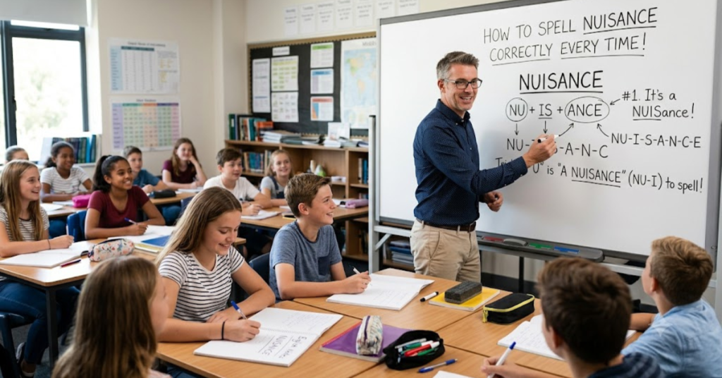 How to Spell Nuisance Correctly Every Time