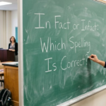 In Fact or Infact Which Spelling Is Correct