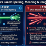Laser vs Lazer: Spelling, Meaning & Usage Guide