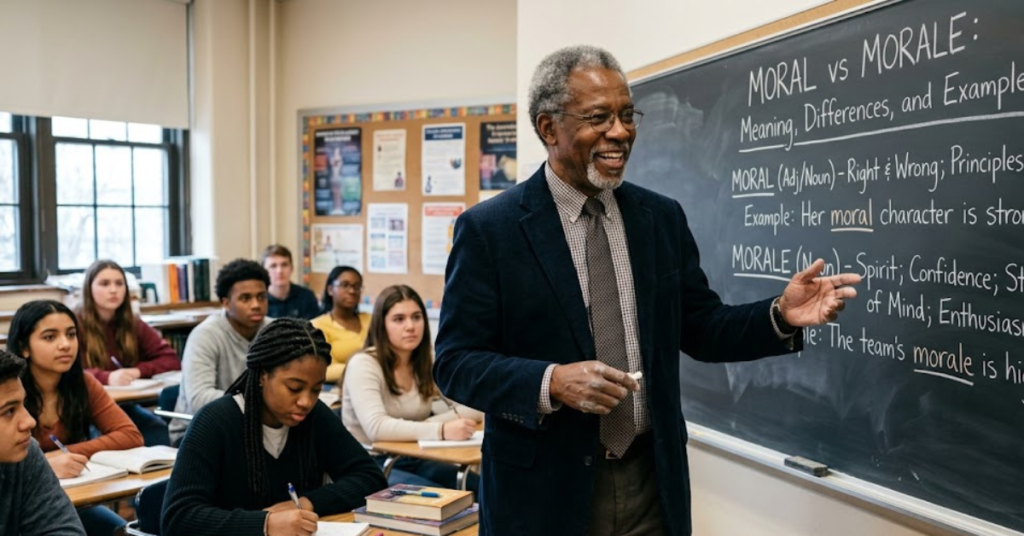 Moral vs Morale Meaning, Differences, and Examples