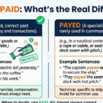 Payed vs Paid: What’s the Real Difference?