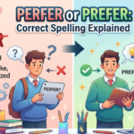 Perfer or Prefer Correct Spelling Explained