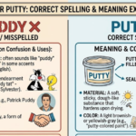Puddy or Putty: Correct Spelling & Meaning Explained