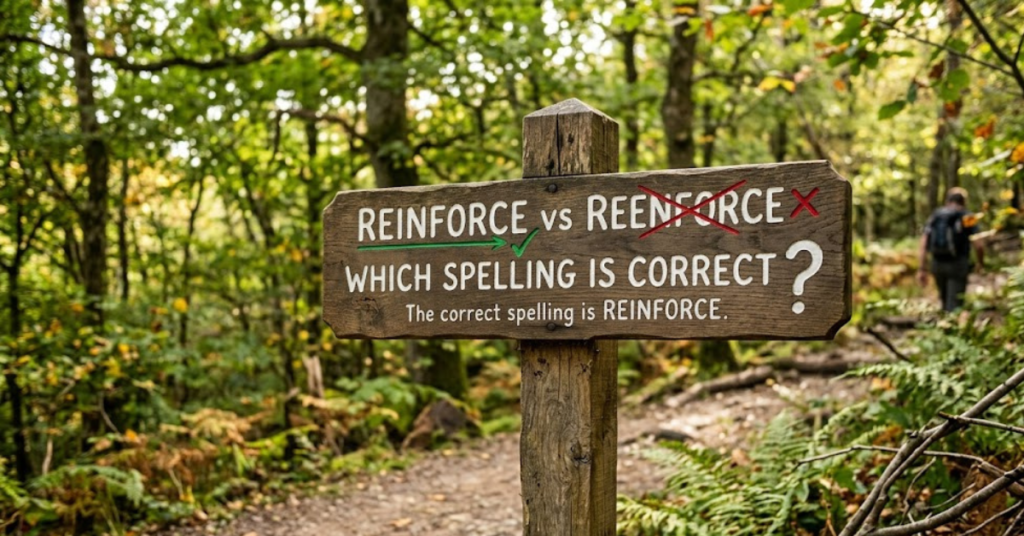 Reinforce vs Reenforce: Which Spelling Is Correct?