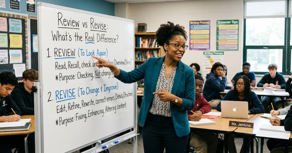 Review vs Revise: What’s the Real Difference?