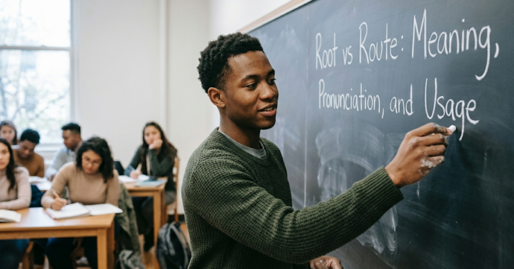 Root vs Route Meaning, Pronunciation, and Usage