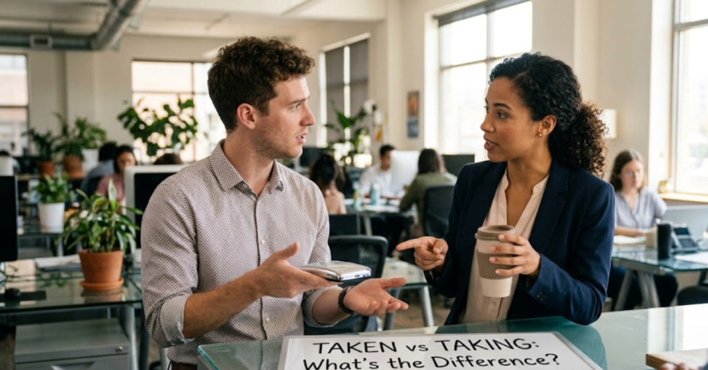 Taken vs Taking: What’s the Difference?