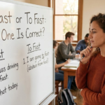 Too Fast or To Fast: Which One Is Correct?