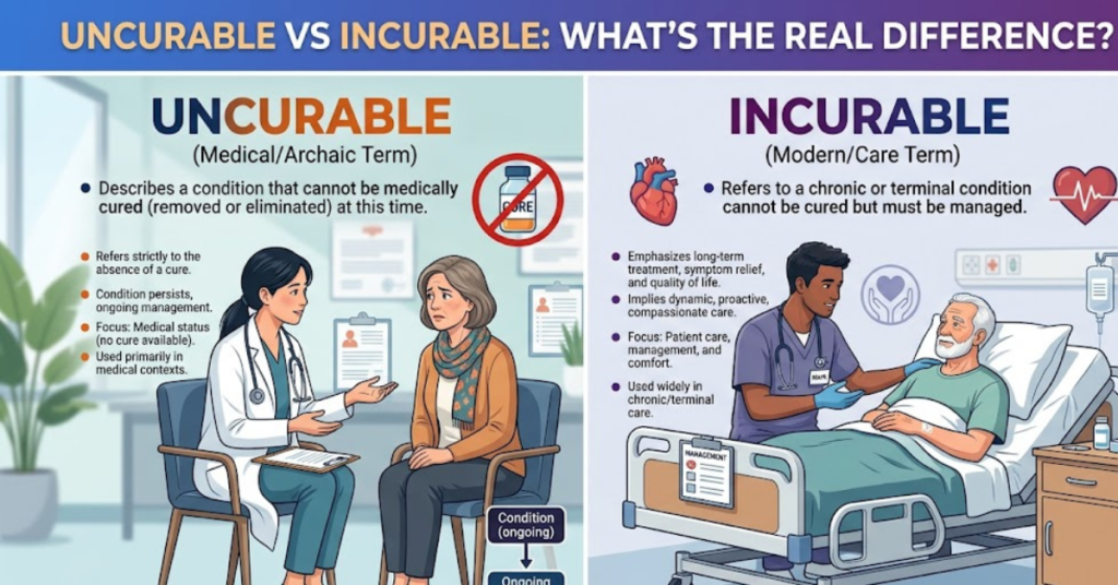 Uncurable vs Incurable: What’s the Real Difference?