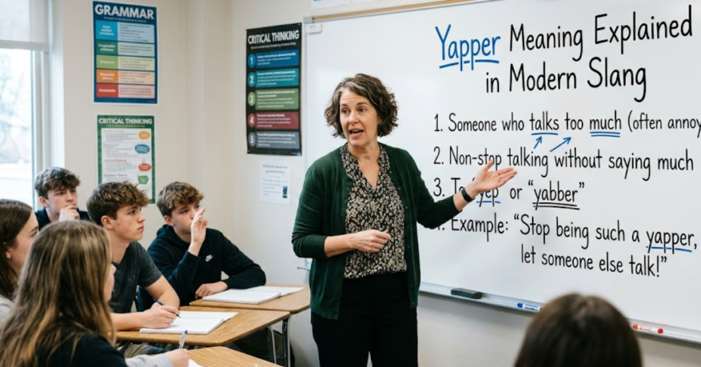 Yapper Meaning Explained in Modern Slang