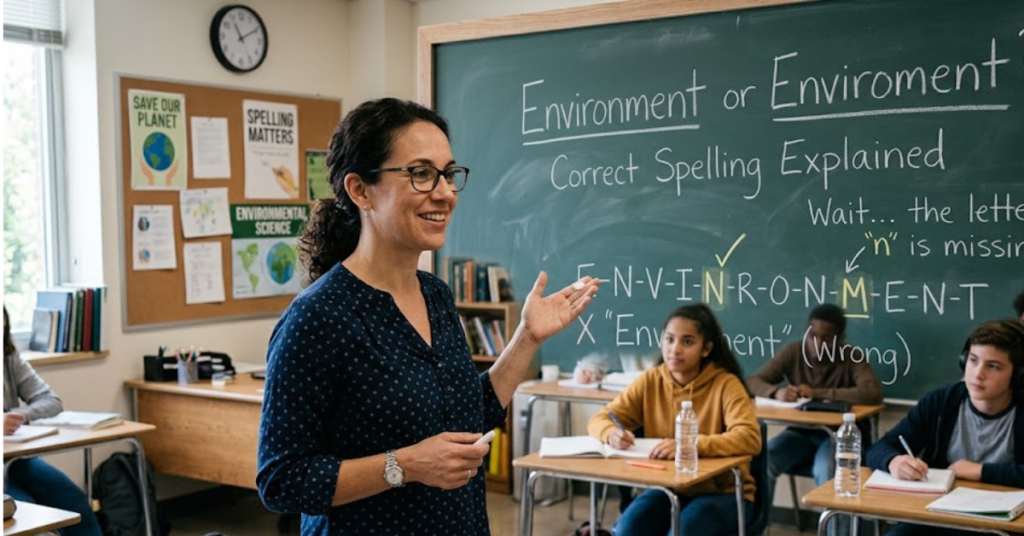 Enviroment or Environment Correct Spelling Explained