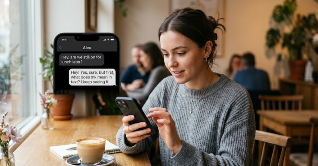 What Does MK Mean in Text? Simple Slang Explained