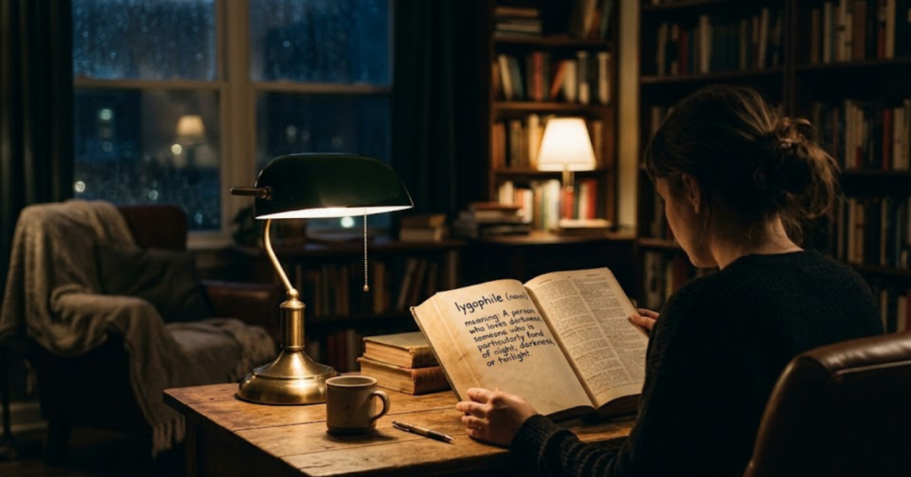 Lygophile Meaning: Understanding the Love of Darkness