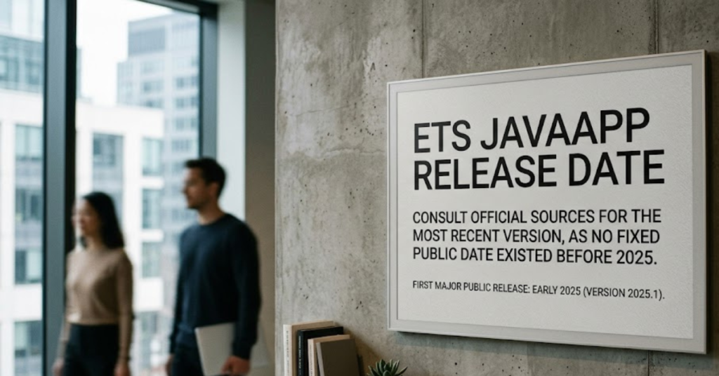 ETSJavaApp Release Date: Everything You Need to Know