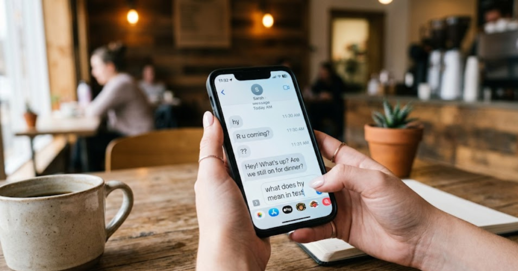 What Does HY Mean in Text?