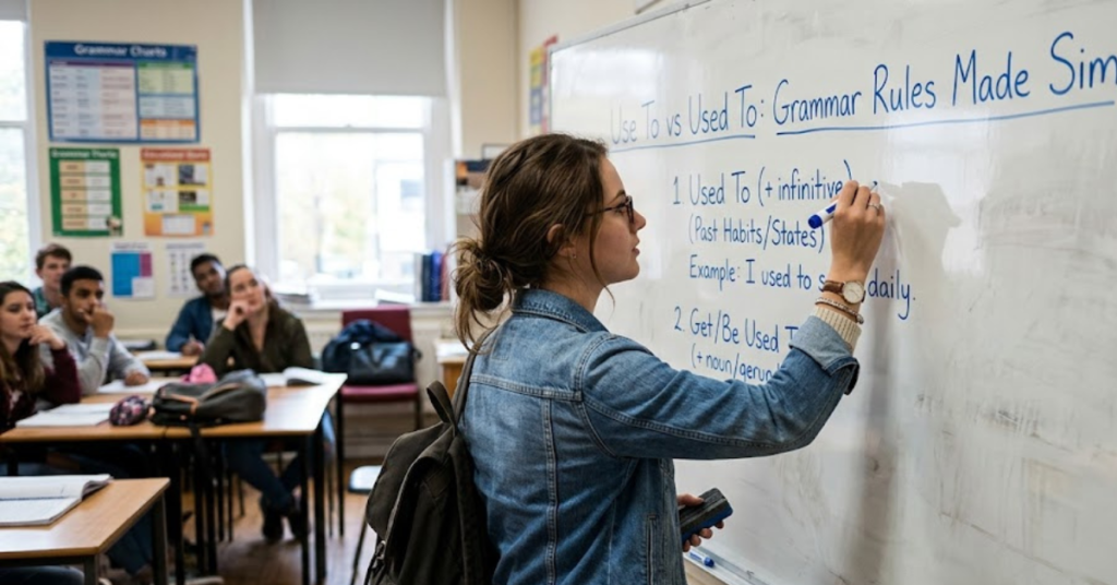 Use To vs Used To: Grammar Rules Made Simple