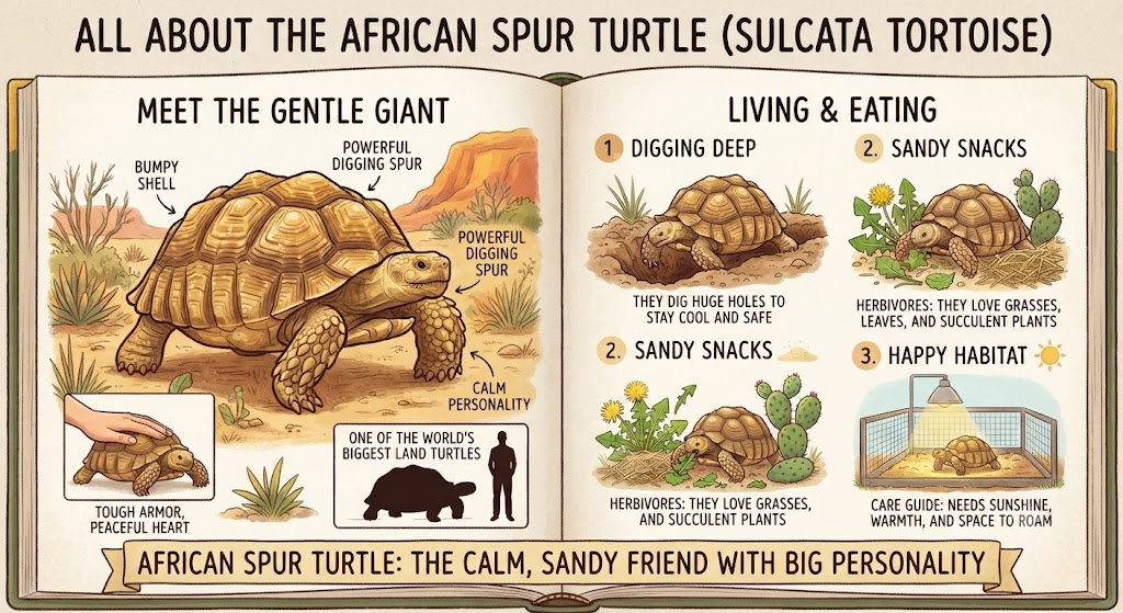 African Spur Turtle