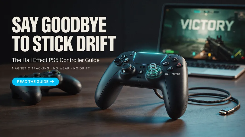 Hall Effect PS5 Controller